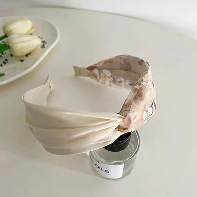 PROLY jauna modes galvas saite sievietēm, plata sānu ziedu matu lente svaigas gaišas krāsas turbāna meitenēm, matu aksesuāri vairumtirdzniecība