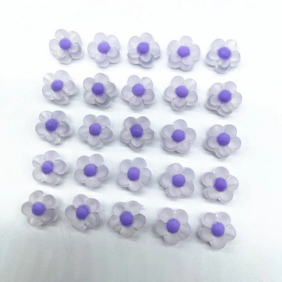 30gab 12 mm matēšana/caurspīdība/AB krāsa akrila saulespuķu krelles, vaļīgas starplikas krelles rotaslietu izgatavošanai, DIY aksesuāri