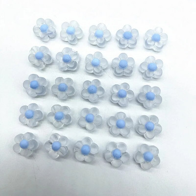 30gab 12 mm matēšana/caurspīdība/AB krāsa akrila saulespuķu krelles, vaļīgas starplikas krelles rotaslietu izgatavošanai, DIY aksesuāri