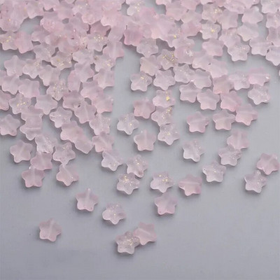 50 gab Krāsu zvaigžņu krelles 8 mm čehu stikla brīvs starplikas rotaslietu izgatavošanai matadata, ar rokām darināti aksesuāri