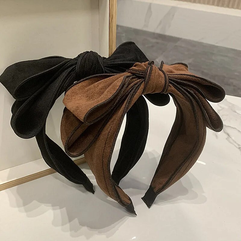 Kraljevsko plave mašne trake za kosu Veleprodaja dodataka za kosu Slojevi mašne vezane trake za kosu Retro ukrasi za kosu Obruč za kosu