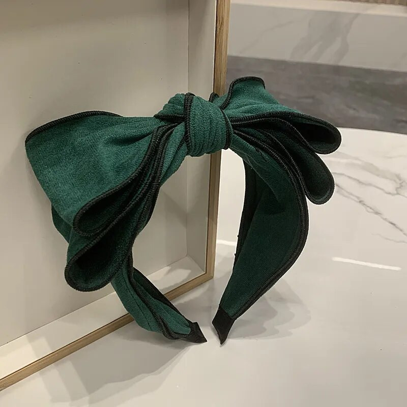 Kraljevsko plave mašne trake za kosu Veleprodaja dodataka za kosu Slojevi mašne vezane trake za kosu Retro ukrasi za kosu Obruč za kosu