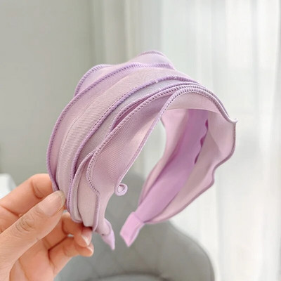 Kompresijska gumica za kosu serije Purple Flower Traka za kosu u korejskoj verziji