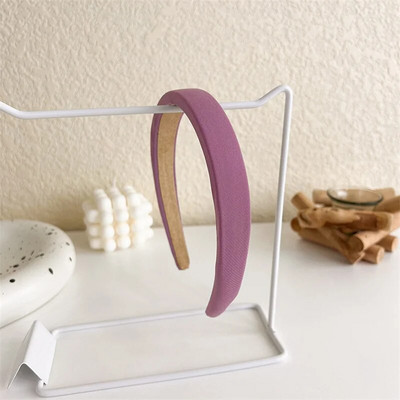 Κορέα Ins Purple Headband Γυναικεία Μόδα Μονόχρωμη Φαρδιά Κεφαλόδεσμος Κορίτσια Χαριτωμένα γλυκά Hairbands Γυναικεία αξεσουάρ μαλλιών