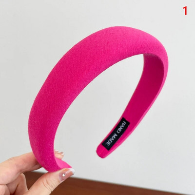 Rose Red Series galvas saite sievietēm matu stīpiņa salda un jauka izejmateriāla galvas saite Universāls modes frizūras rīks