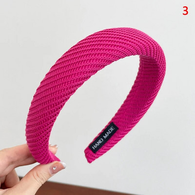 Rose Red Series galvas saite sievietēm matu stīpiņa salda un jauka izejmateriāla galvas saite Universāls modes frizūras rīks