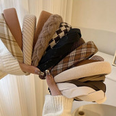 Mood Vintage elastne juuksepael Võreprintiga käsnpeapael Naiste tüdrukute laia küljega juuksepael Juukserõngas Naiste juuste aksessuaarid