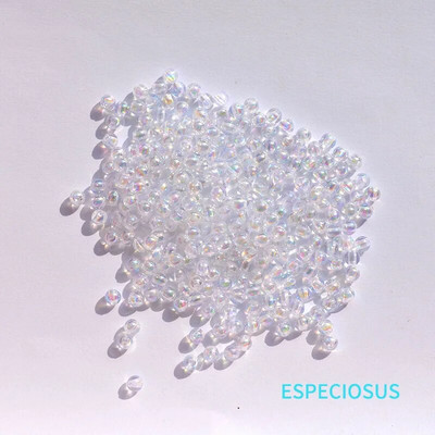 Πολύχρωμες διαφανείς στρογγυλές ακρυλικές χάντρες 6/8/10mm Loose Beads Spacer Bracelet Making Department Αξεσουάρ κοσμημάτων DIY