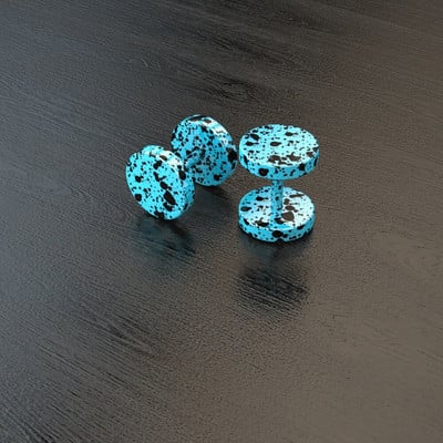 Nerūsējošais tērauds Vīrieši Sieviešu Kniedes Auskari Ausu caurduršanas Aizbāžņi Tuneļi Mākslīgais panks Stienis Ķermeņa Rotaslietas Viltus Pīrsings Oreja Mērinstrumenti