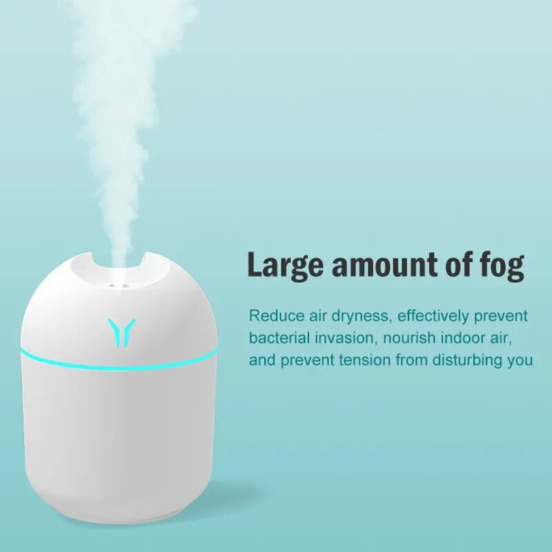 Small Y Humidifier USB Mute Humidifier Aromatherapy Desktop Υπνοδωμάτιο Φορητό μεγάλο ψεκαστικό καθαριστή αυτοκινήτου