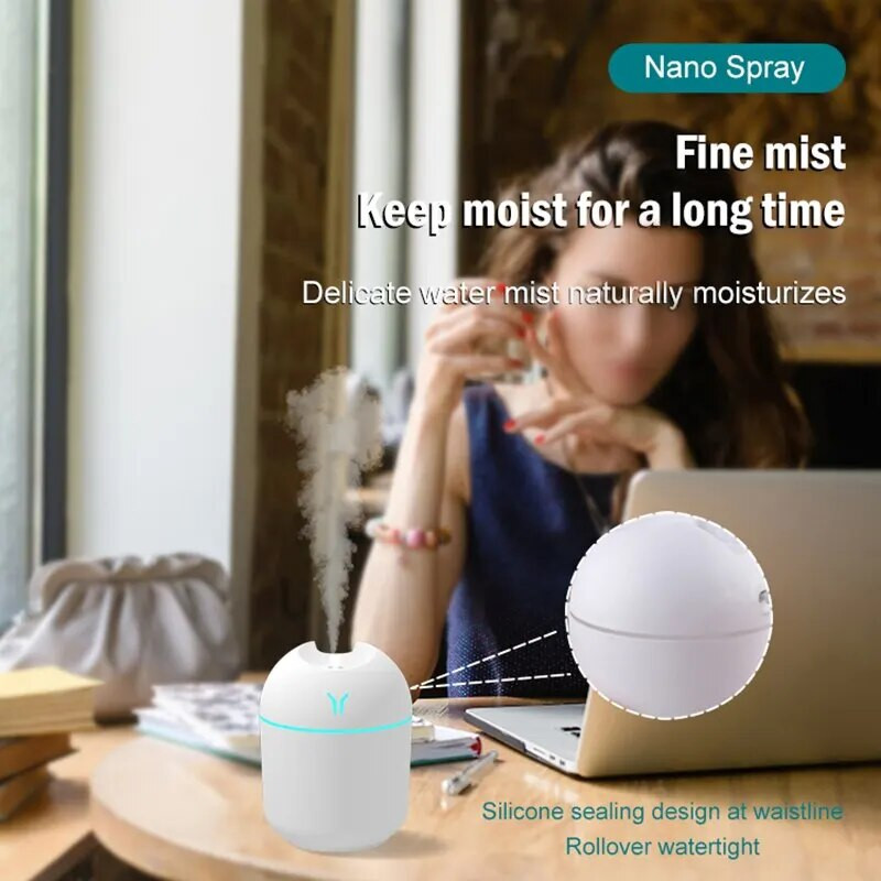 Small Y Humidifier USB Mute Humidifier Aromatherapy Desktop Υπνοδωμάτιο Φορητό μεγάλο ψεκαστικό καθαριστή αυτοκινήτου