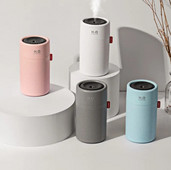 750 ml lielas ietilpības mitrinātājs, uzlādējams, pārnēsājams un lietojams iekštelpās, krāsaina nakts gaisma, aizsardzība pret strāvas padevi