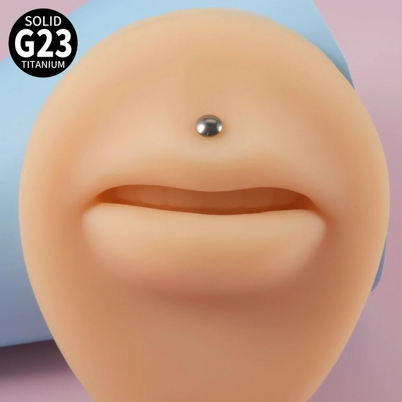 1PC ASTM F136 Star Moon Heart Labret iekšēji 0,9 mm vītne lūpu spirāle skrimšļa auss daivas pīrsings rotaslietas 16G