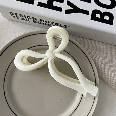 Korejska verzija Jednostavnog smisla, trodimenzionalna linija, vrpca, mašna, velika kosa, kandža, želatinasta tekstura, akrilna kopča za morski pas za žene, djevojke