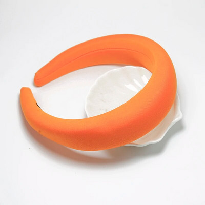Lystrfac Solid Color Milk Shreds Hairband με επένδυση για γυναίκες Μόδα ρετρό σφουγγαράκι κεφαλόδεσμο θηλυκά αξεσουάρ μαλλιών
