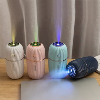 M Humidifier 300ML Ultrasonic USB Aroma Essential Oil Diffuser Romantic Color Night Lamp Mist Maker Humidificador Portable