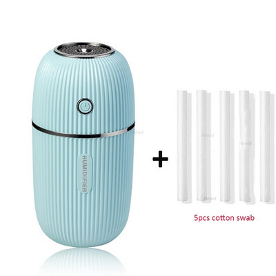 M Humidifier 300ML Ultrasonic USB Aroma Essential Oil Diffuser Romantic Color Night Lamp Mist Maker Humidificador Portable