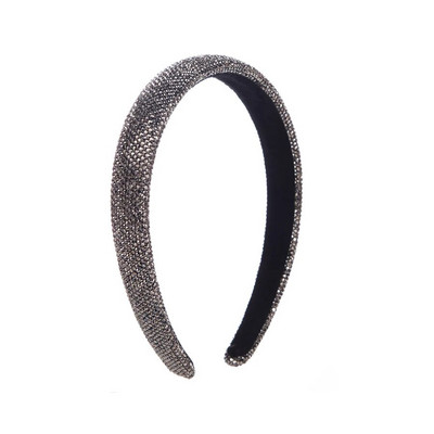 Korejski modni novi dodaci za kosu sa kamenčićima Jednostavan temperament Rainbow Net Crvena traka za glavu Visokokvalitetna kristalna traka za kosu