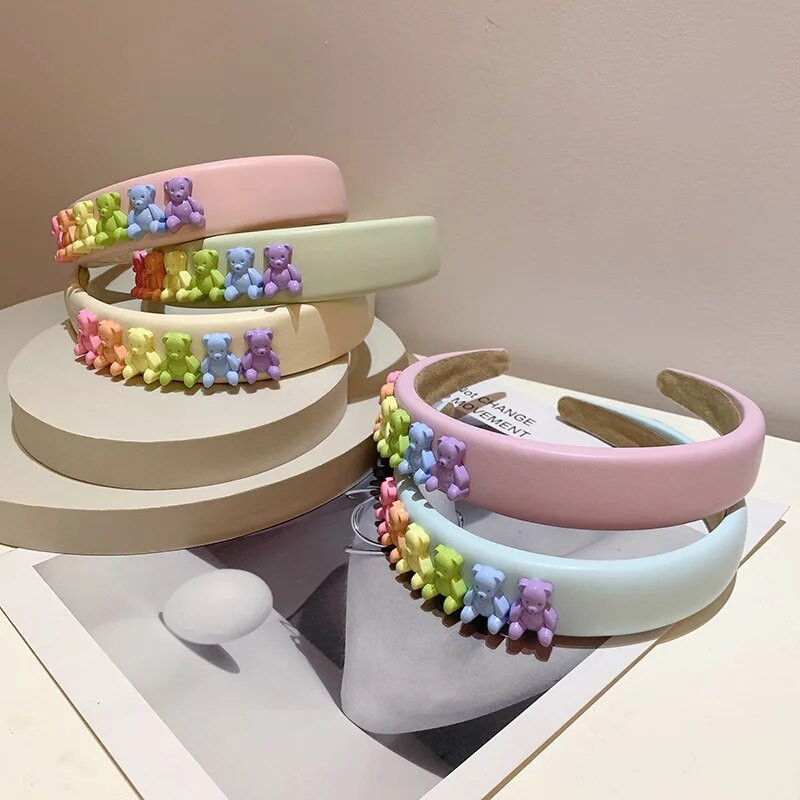 Căptușit Spinge Bear Bentițe Bentite Ornamente Accesorii Accesorii de păr Comert cu ridicata