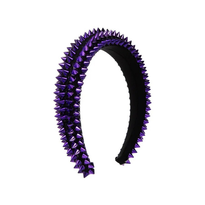 Ευρωπαϊκή και Αμερικανική Μόδα Σφουγγάρι Πιτσίνι Γυναικείο Υπερβολικό Μπαρόκ Πολύχρωμο Κεφαλόδεσμο