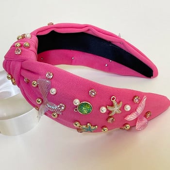 Bohemian Ethnic Shell Star Pearl Hairband Αξεσουάρ μαλλιών για ενήλικες Hair Jewley