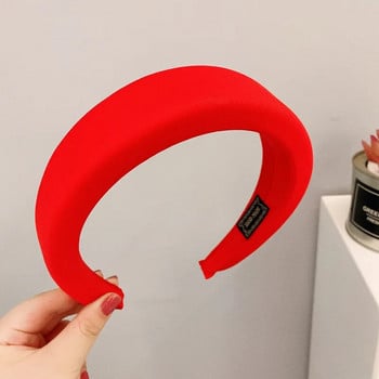 Fashion Wide Wide Sponge Headband Αξεσουάρ για καλύμματα κεφαλής γυναικεία χοντρή πρέσα Αξεσουάρ κεφαλής με κορδέλα μαλλιών333