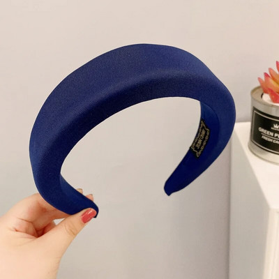 Modes plata sūkļa auduma galvassega sieviešu bieza presēšana, cieta matu lente, galvassegu aksesuāri333