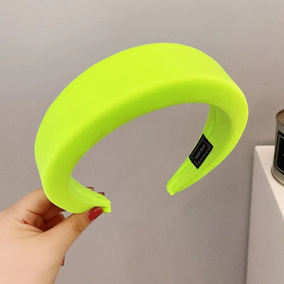 Modes plata sūkļa auduma galvassega sieviešu bieza presēšana, cieta matu lente, galvassegu aksesuāri333