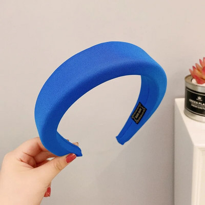 Modes plata sūkļa auduma galvassega sieviešu bieza presēšana, cieta matu lente, galvassegu aksesuāri333