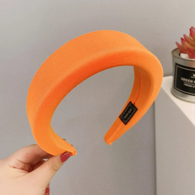 Modes plata sūkļa auduma galvassega sieviešu bieza presēšana, cieta matu lente, galvassegu aksesuāri333