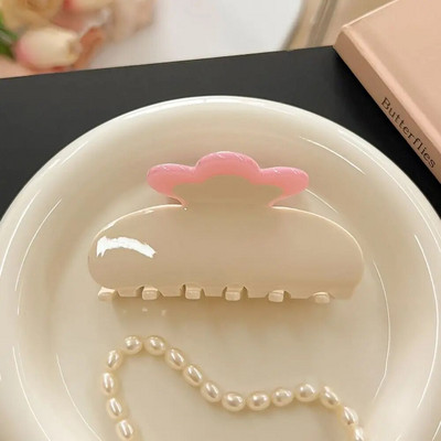 Peakate Juukseklambrid Mood Juukseehted Roosa kikisõlme muster hobusesaba Juuksenõel Magus peakate Juuste küünised