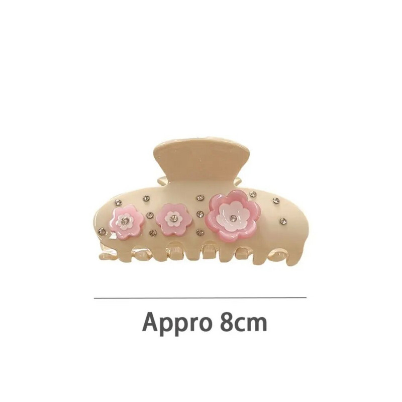 Peakate Juukseklambrid Mood Juukseehted Roosa kikisõlme muster hobusesaba Juuksenõel Magus peakate Juuste küünised