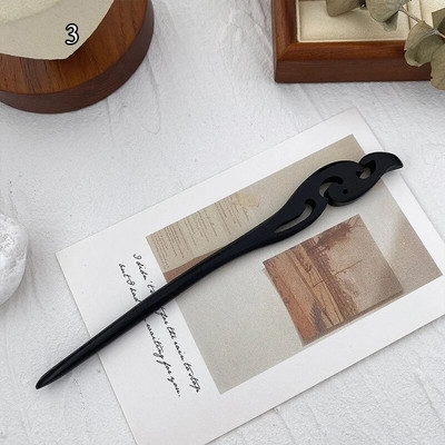 Käsitsi valmistatud luksuslikud lillelised juuksenõelad Juuksepulgad Vintage puidust Hiina juuksepulganõelad naistele juuksekaunistused ehted aksessuaarid