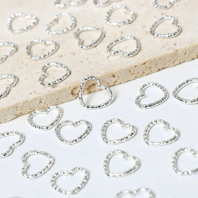 30 gab. Sieviešu sirds dizains, moderns bohēmiešu hipiju stila matu gredzens matu dekorēšanai/piederumi