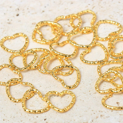 30 gab. Sieviešu sirds dizains, moderns bohēmiešu hipiju stila matu gredzens matu dekorēšanai/piederumi