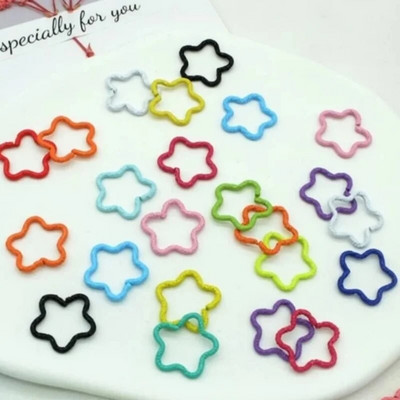 30 gab. Sieviešu sirds dizains, moderns bohēmiešu hipiju stila matu gredzens matu dekorēšanai/piederumi