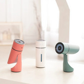 Īpaši kluss gaisa mitrinātājs krāsains LED gaisma mazs vēsas miglas mitrinātājs mitrina ādu, mazina nogurumu mazuļa guļamistabas biroja mājas lapai