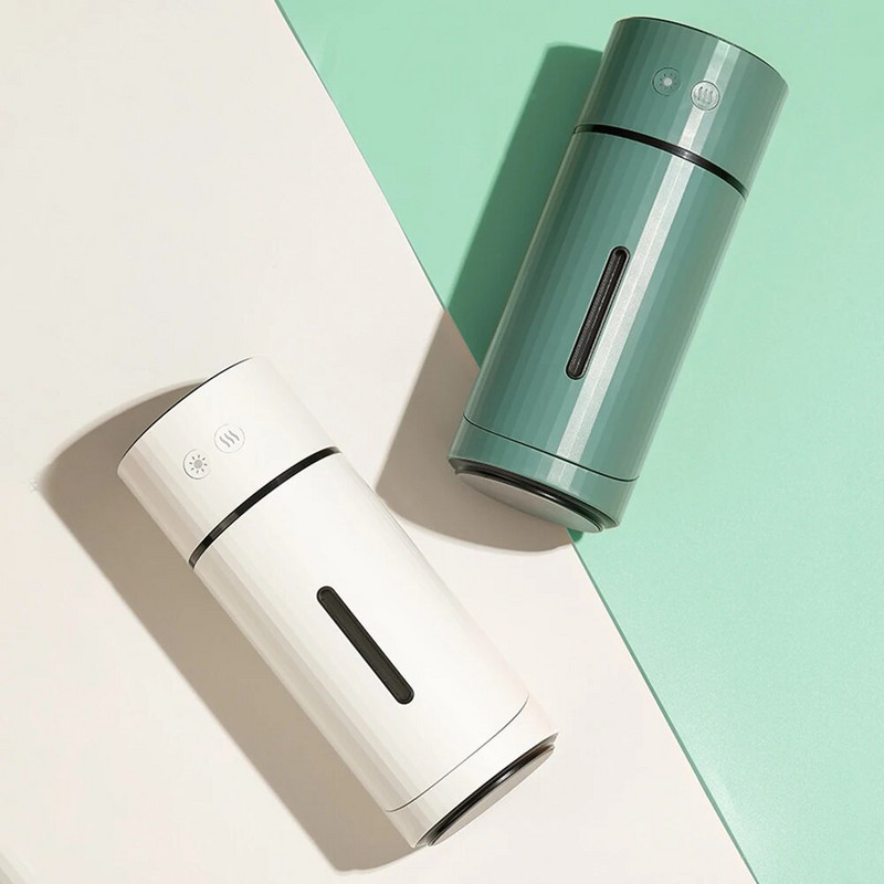 Īpaši kluss gaisa mitrinātājs krāsains LED gaisma mazs vēsas miglas mitrinātājs mitrina ādu, mazina nogurumu mazuļa guļamistabas biroja mājas lapai