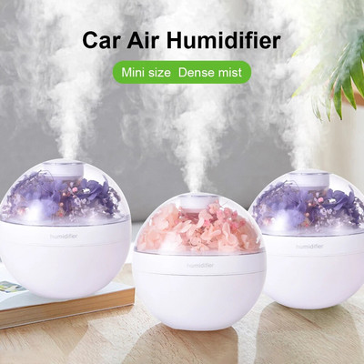 DuoDton Home Wood Grain Air Humidifier Purifier Aroma Diffuser USB Ultrasonic Cool Mist Sprayer Essential Oil Fragrance