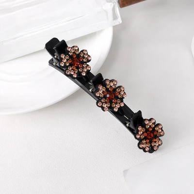 Modes, kristāla ziedi, matu sprādzes sievietēm, meitenes, rhinestones, bizes, matu sprādzes, sprādzieni, sānu sprādzes, korejiešu matu aksesuāri.