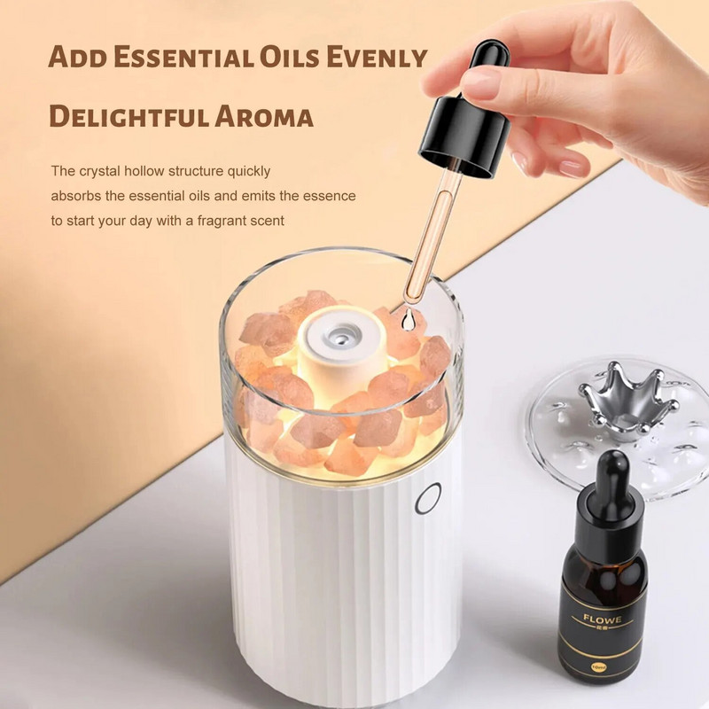 Visokokvalitetni bežični ovlaživač zraka za automobil, prijenosni ovlaživač zraka Crown, dugotrajni šareni ovlaživač zraka za spavaću sobu, uredski automobil