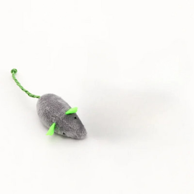 Fausse Souris Colorée Et Mignonne En Peluche Pour Chat Jouet Coule Et Amusant Pour Animal De Compagnie Accessoire Pour Chaton