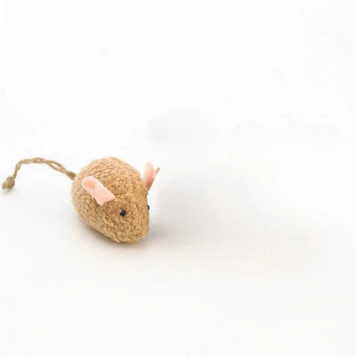 Fausse Souris Colorée Et Mignonne En Peluche Pour Chat Jouet Coule Et Amusant Pour Animal De Compagnie Accessoire Pour Chaton