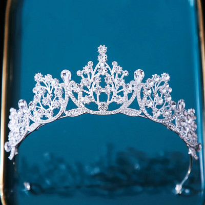 DIEZI 12 Χρώματα Princess Queen Girls Pink Crystal Tiara για Γυναικεία πάρτι Γενέθλια Crown κομμωτήρια Αξεσουάρ Κόσμημα κεφαλής
