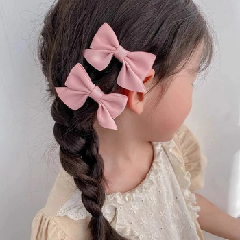 Щипка за коса с панделка от 2 части Елегантни щипки за коса с цветя за деца Дамски комплект Фиби Аксесоари за коса Аксесоари за коса в корейски стил Bair
