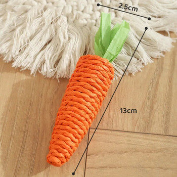 Играчка за котки Cats Stick Carrot Ropes Toys.for Cats Teeth Self Hi Cat Toys Interactive Kitten Toy Training Stick Pet Supplies