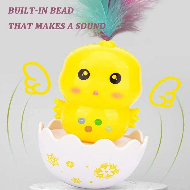 Rotaļlieta pakaļdzīšanās rotaļlieta kaķim skrāpējama bumbiņa kaķiem Krāsainu spalvu mājdzīvnieku apmācības rotaļlietas kaķu rotaļlietu glāze šūpoles rotaļlieta mājdzīvnieku piederumi