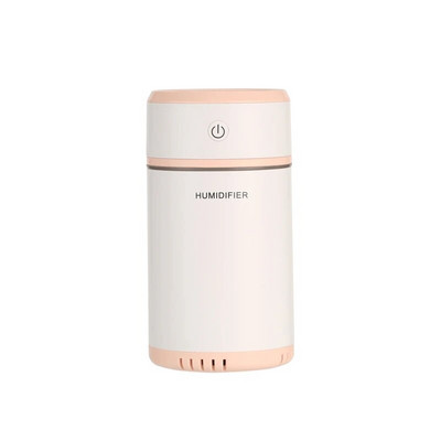 Radoša izvelkama dizaina gaisa mitrinātājs ar LED gaismām Ultraskaņas Cool Mist Maker gaisa attīrītājs automašīnas mini USB aromāta difuzoram