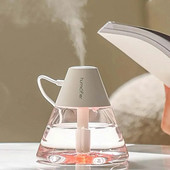 Υγραντήρας Volcano, Mini Home Desktop Office, Silent, Mini High Fog, Compact and Exquisite Water Repleniser, USB Atomizer