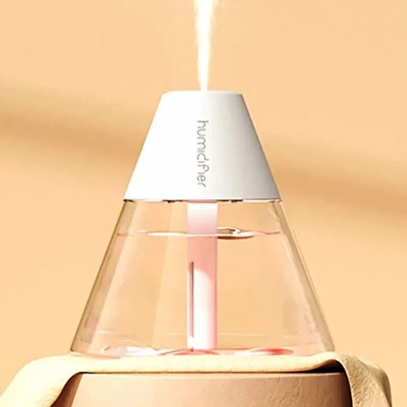 Υγραντήρας Volcano, Mini Home Desktop Office, Silent, Mini High Fog, Compact and Exquisite Water Repleniser, USB Atomizer